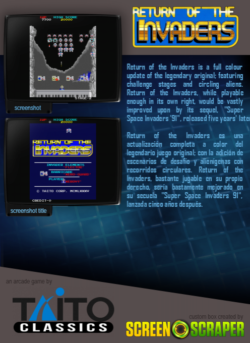 Return of the Invaders - Dos