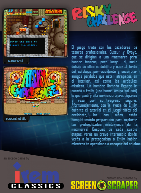 Risky Challenge - Dos