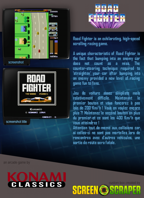 Road Fighter - Dos