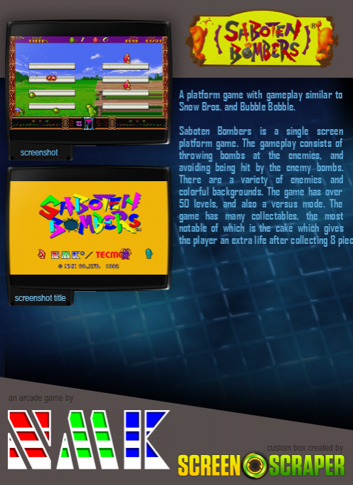 Saboten Bombers - Dos