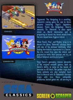 Segasonic The Hedgehog dos