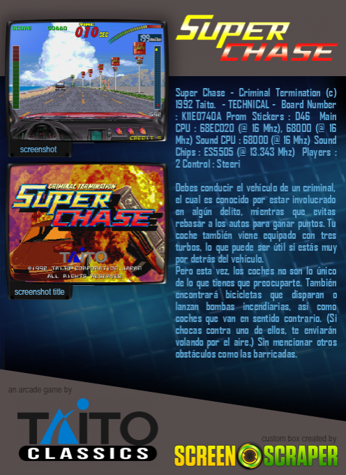Super Chase - Criminal Termination - Dos