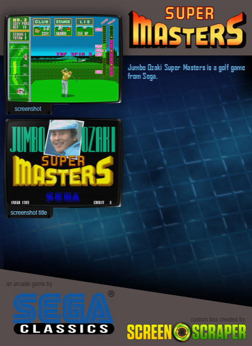 Super Masters Golf - Dos