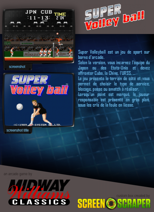 Super Volleyball - Dos