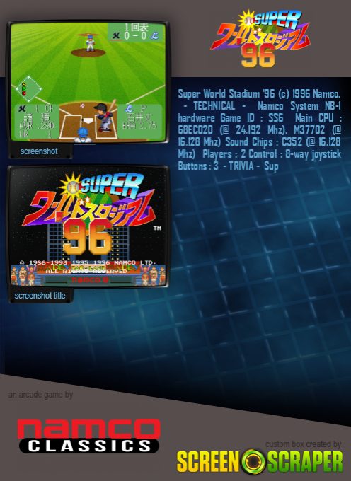 Super World Stadium '96 - Dos