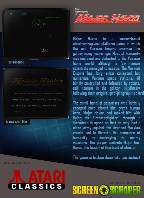 The Adventures of Major Havoc - Dos