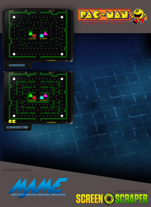 Unknown Pac-man Gambling Game - Dos