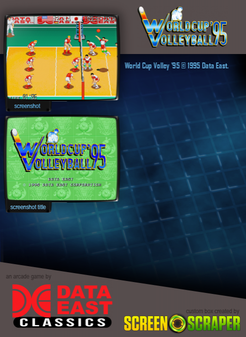 World Cup Volley '95 - Dos