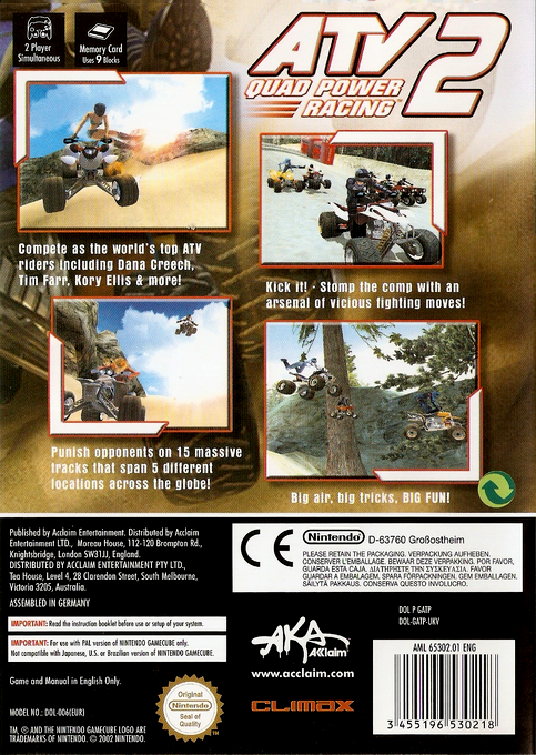 ATV : Quad Power Racing 2 - Dos