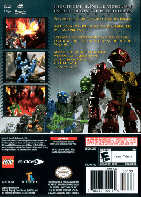 Bionicle Heroes - Dos