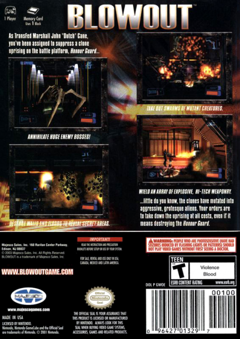 Blowout - Dos