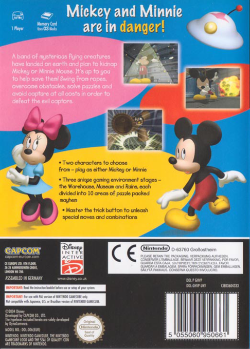 Disney Cache-Cache Furtif - Dos