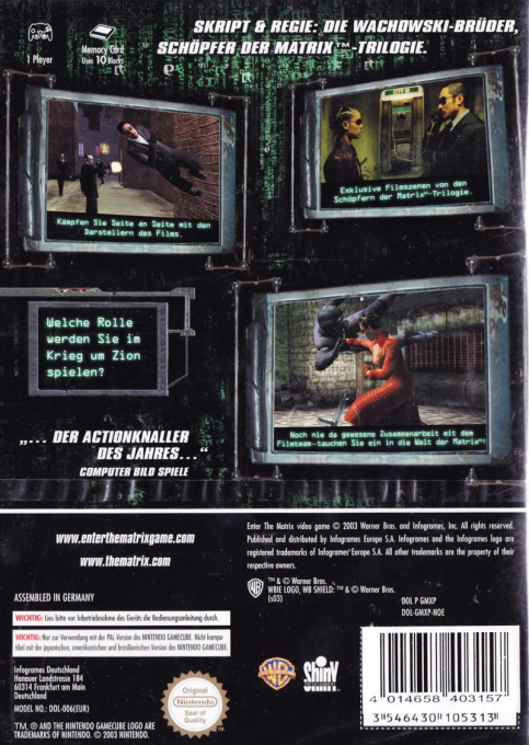 Enter The Matrix - Dos