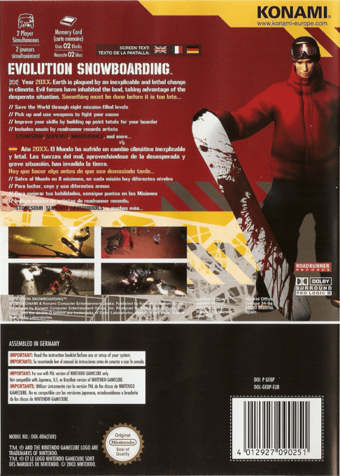 Evolution Snowboarding - Dos