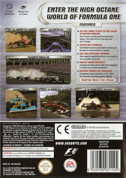 F1 2002 - Dos