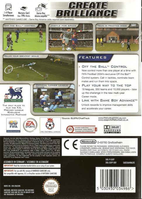 FIFA Soccer 2004 dos
