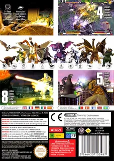 Godzilla : Destroy all Monsters Melee dos