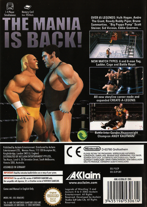 Legends of Wrestling II - Dos
