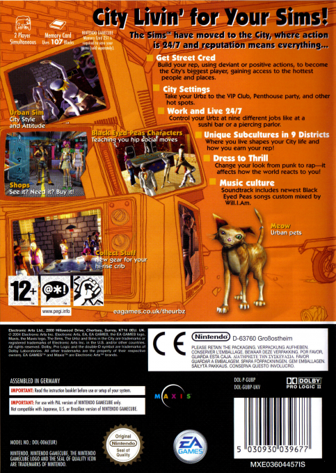 Les Urbz : Les Sims in the City - Dos