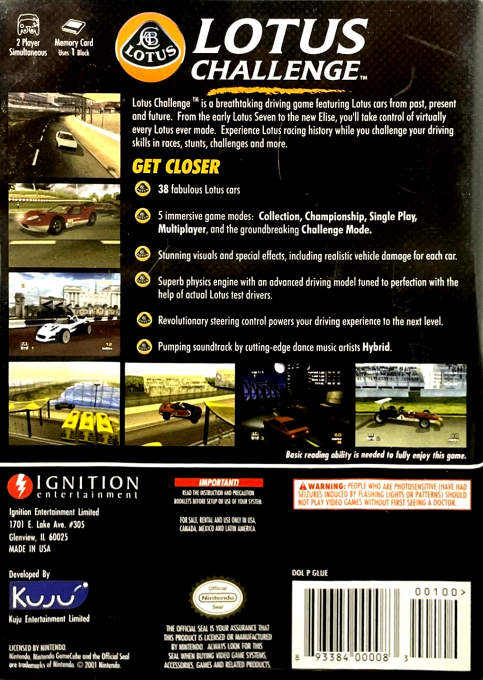 Lotus Challenge - Dos