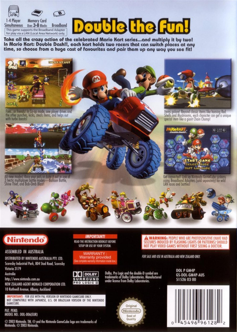 Mario Kart : Double Dash!! - Dos