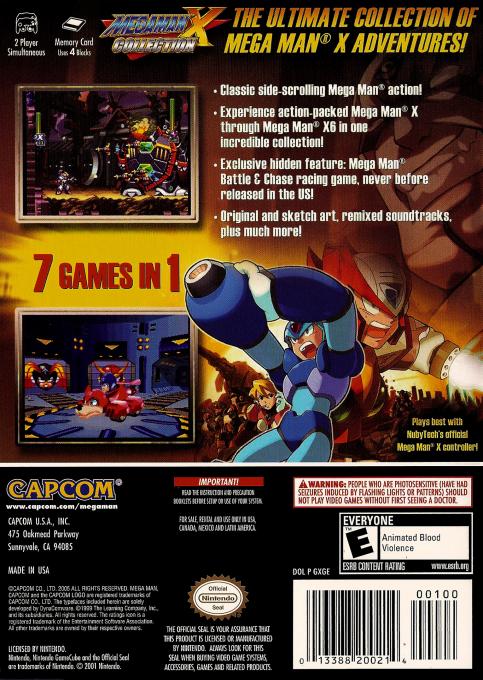Mega Man X Collection - Dos