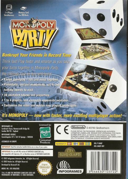 Monopoly Party! - Dos