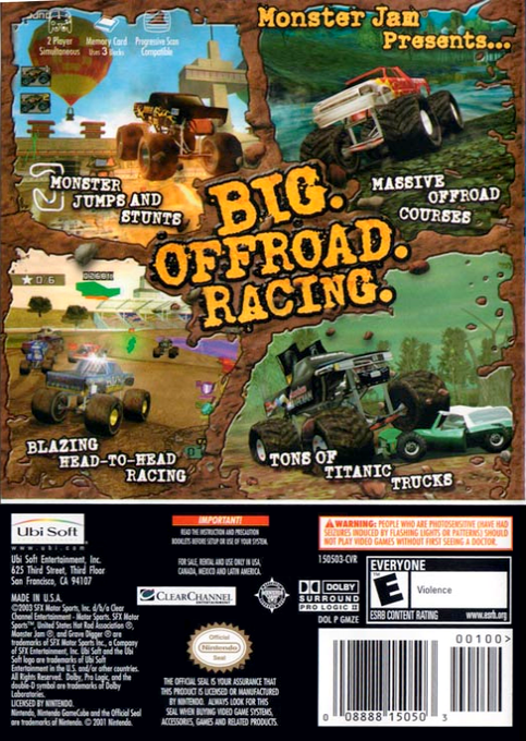 Monster 4x4 : Masters of Metal - Dos