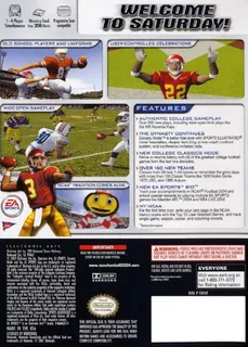 NCAA Football 2004 dos