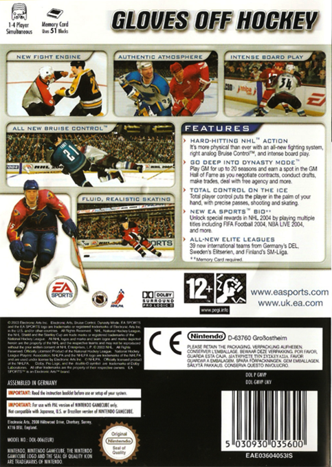 NHL 2004 - Dos