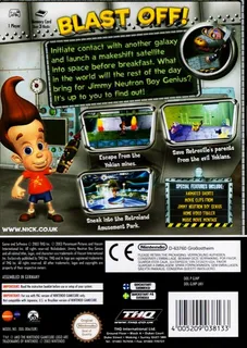 Nickelodeon Jimmy Neutron - Boy Genius dos