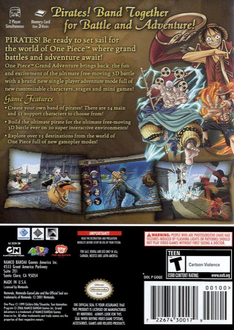 One Piece Grand Adventure dos