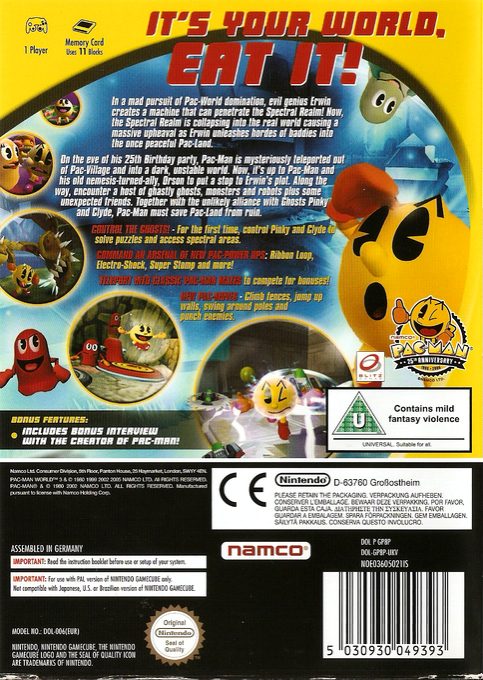 Pac-Man World 3 dos