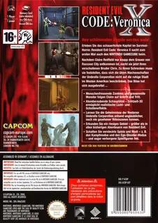Resident Evil Code : Veronica X dos