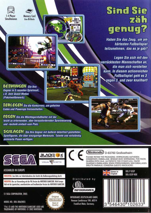 Sega Soccer Slam - Dos