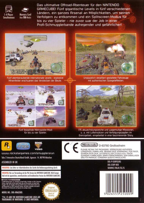 Smuggler's Run : Warzones - Dos