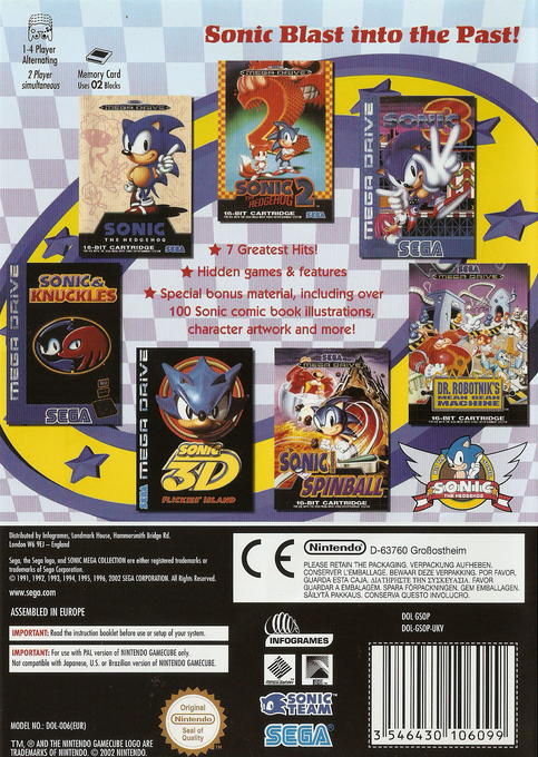 Sonic Mega Collection - Dos