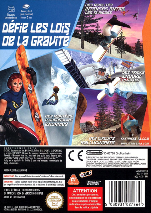 SSX Tricky - Dos