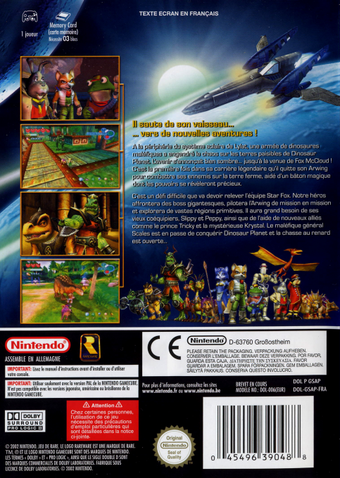 Star Fox Adventures - Dos