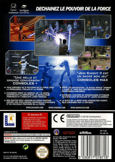 Star Wars Jedi Knight II : Jedi Outcast - Dos