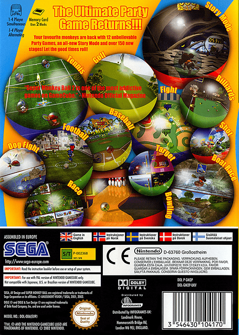 Super Monkey Ball - Dos