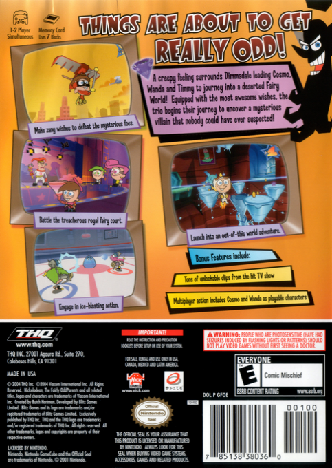 The Fairly OddParents : Shadow Showdown dos