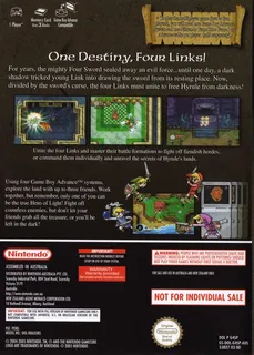The Legend of Zelda : Four Swords Adventures dos