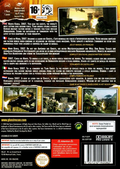 Tom Clancy's Ghost Recon 2 dos