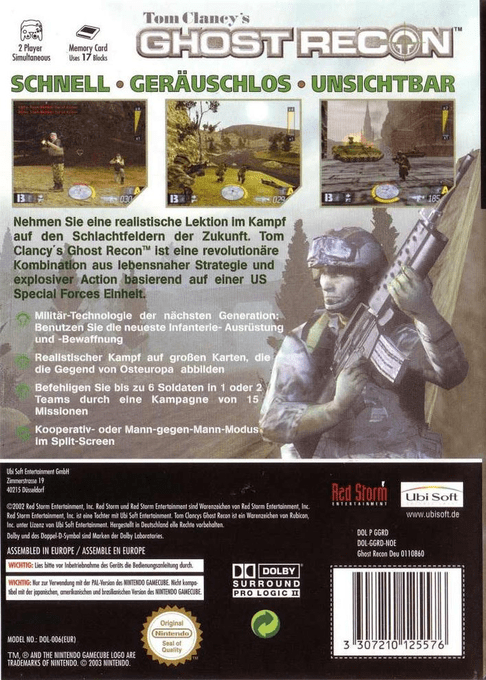 Tom Clancy's Ghost Recon - Dos