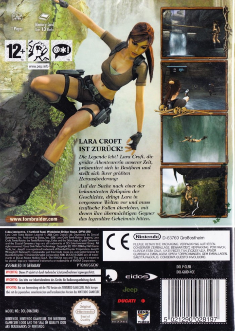 Tomb Raider : Legend - Dos