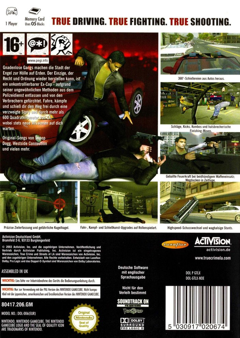 True Crime : Streets of LA - Dos