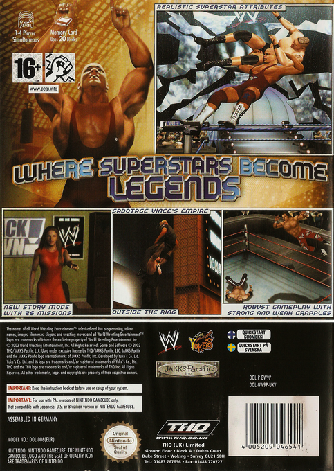 WWE WrestleMania X8 - Dos