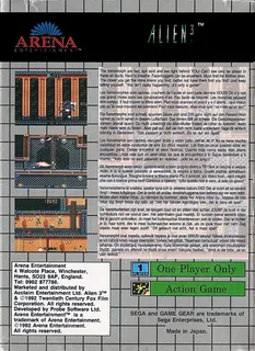 Alien 3 dos