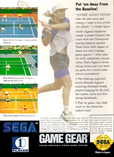 Andre Agassi Tennis dos